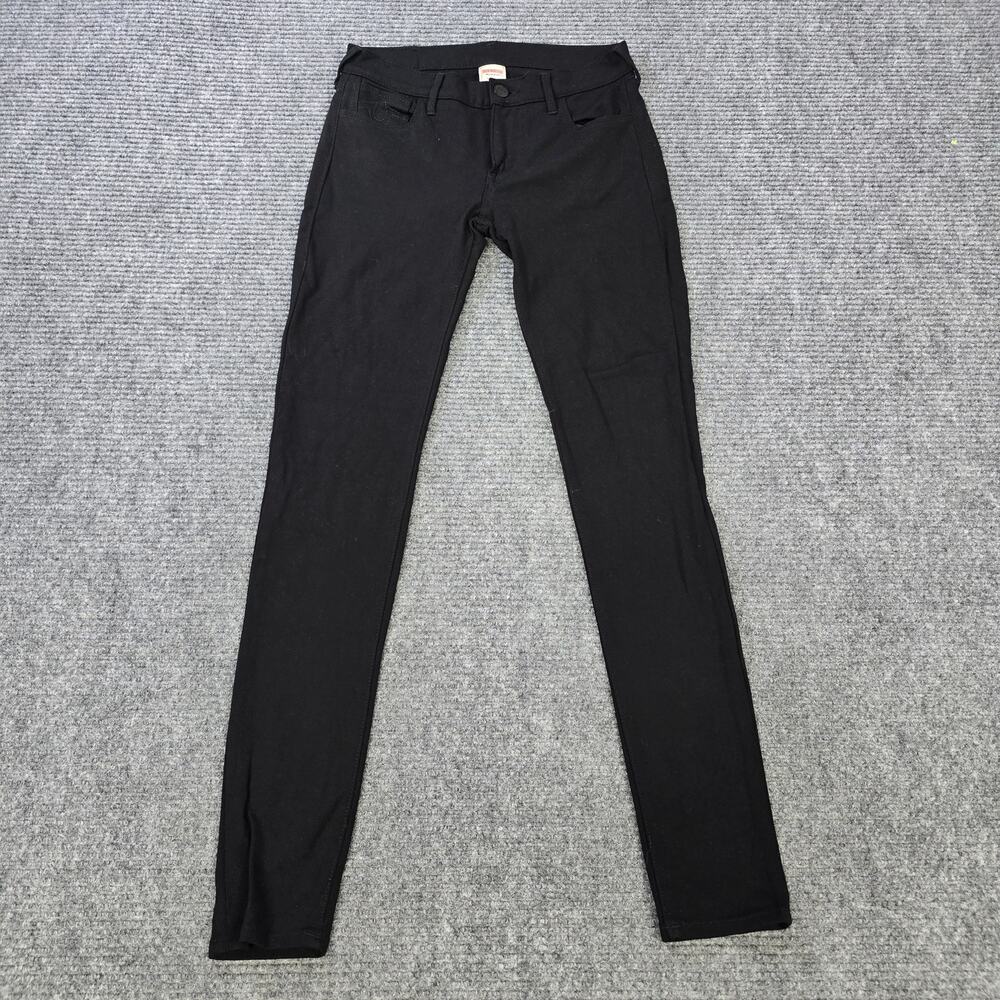 True Religion Chrissy Ponte Skinny Womens 28 Black Stretch Pants